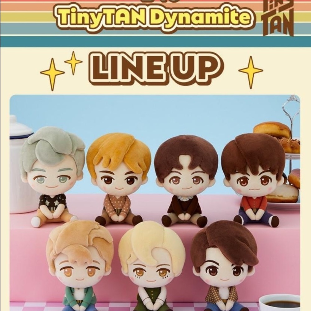 Bts Tinytan Dynamite V/Taehyung Plushie - image 2